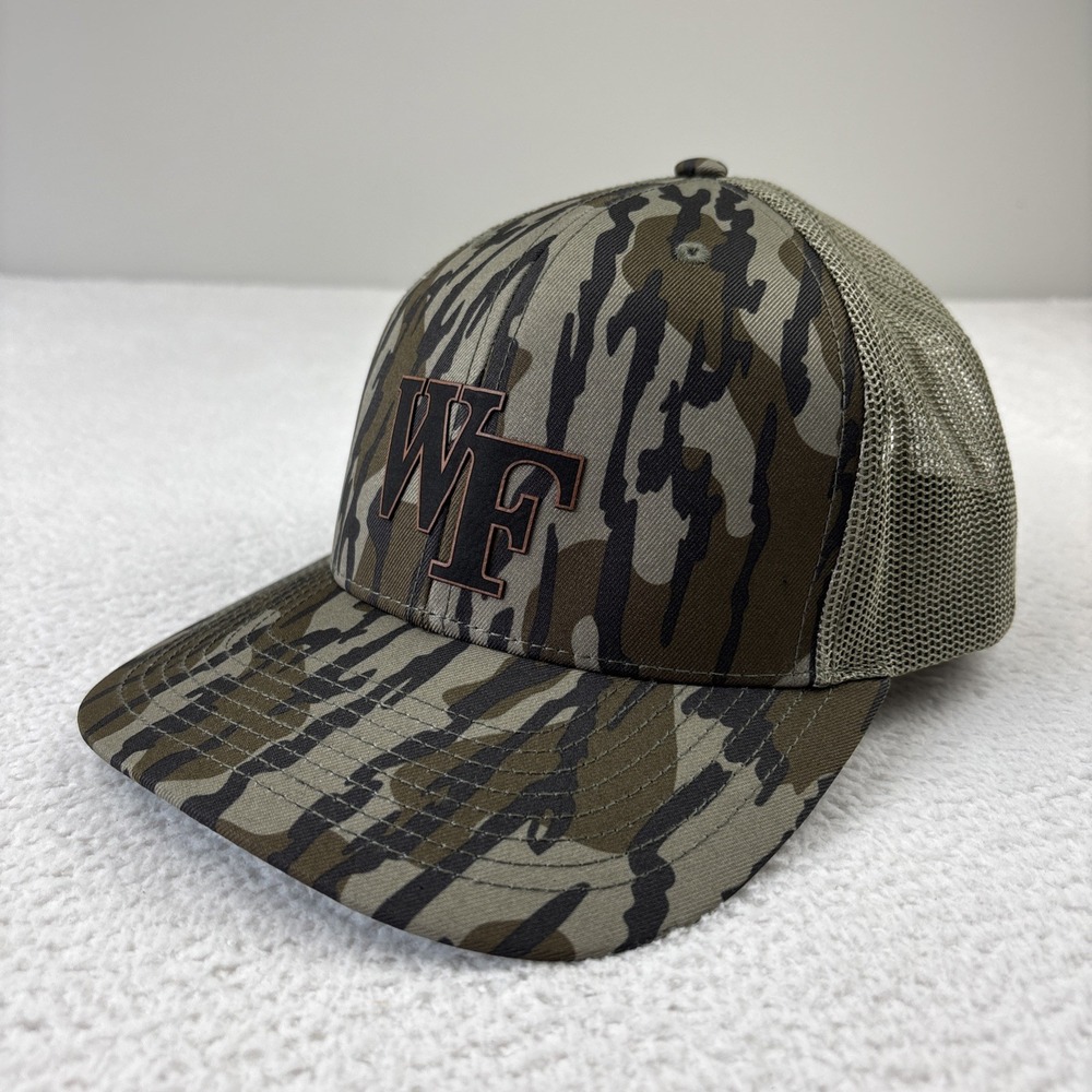 NEW WAKE FOREST x RICHARDSON Camo Strapback Hat Mesh Adjustable Demon Deacons